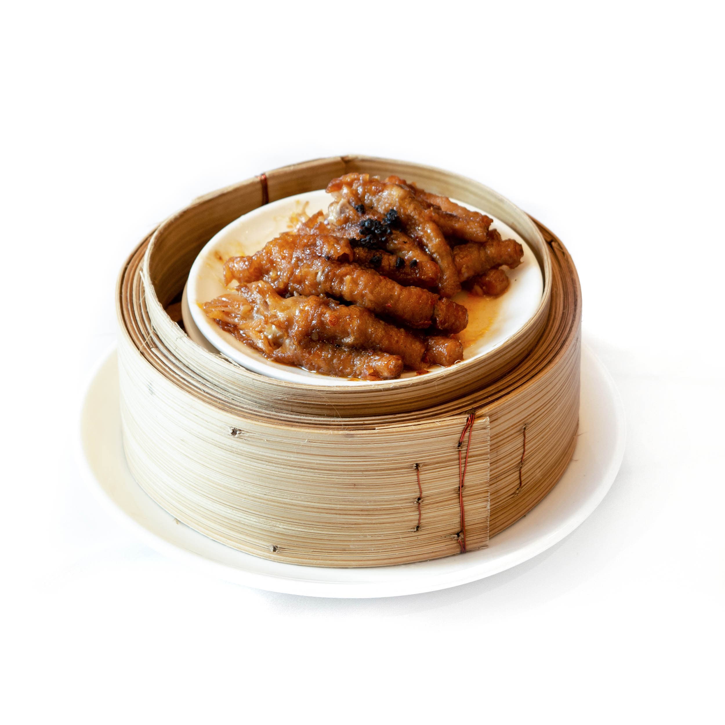 Chicken feet with tausi