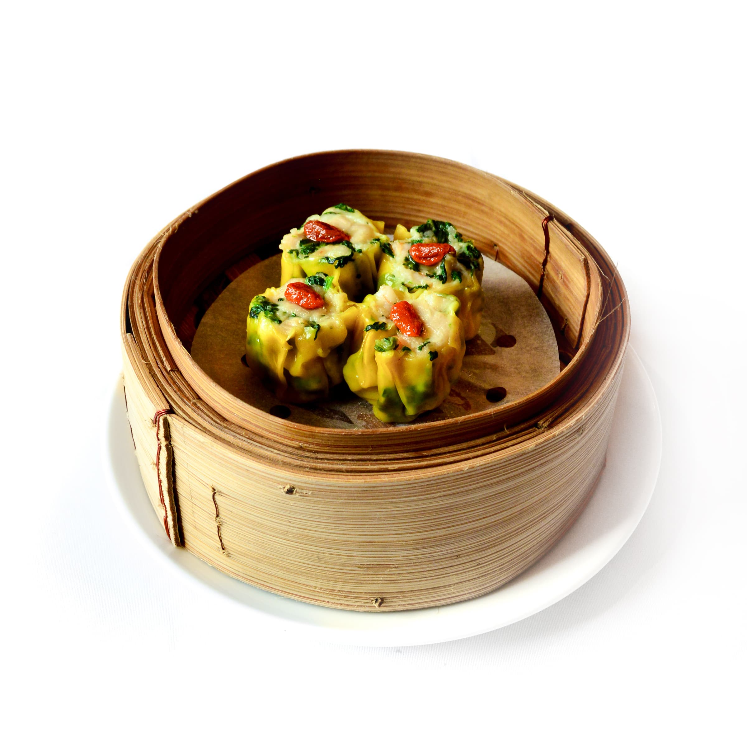 Chicken with spinach dumplings
