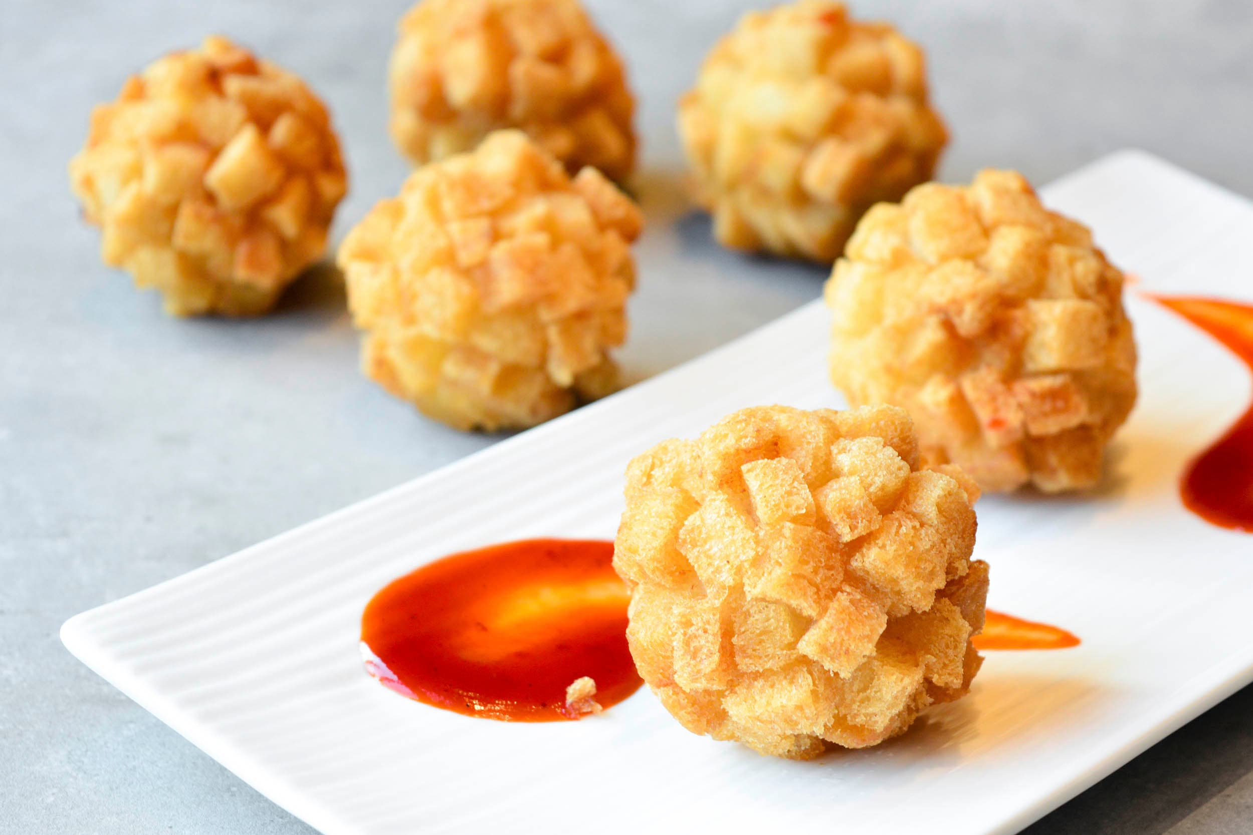 Crispy shrimp balls (6 pcs)