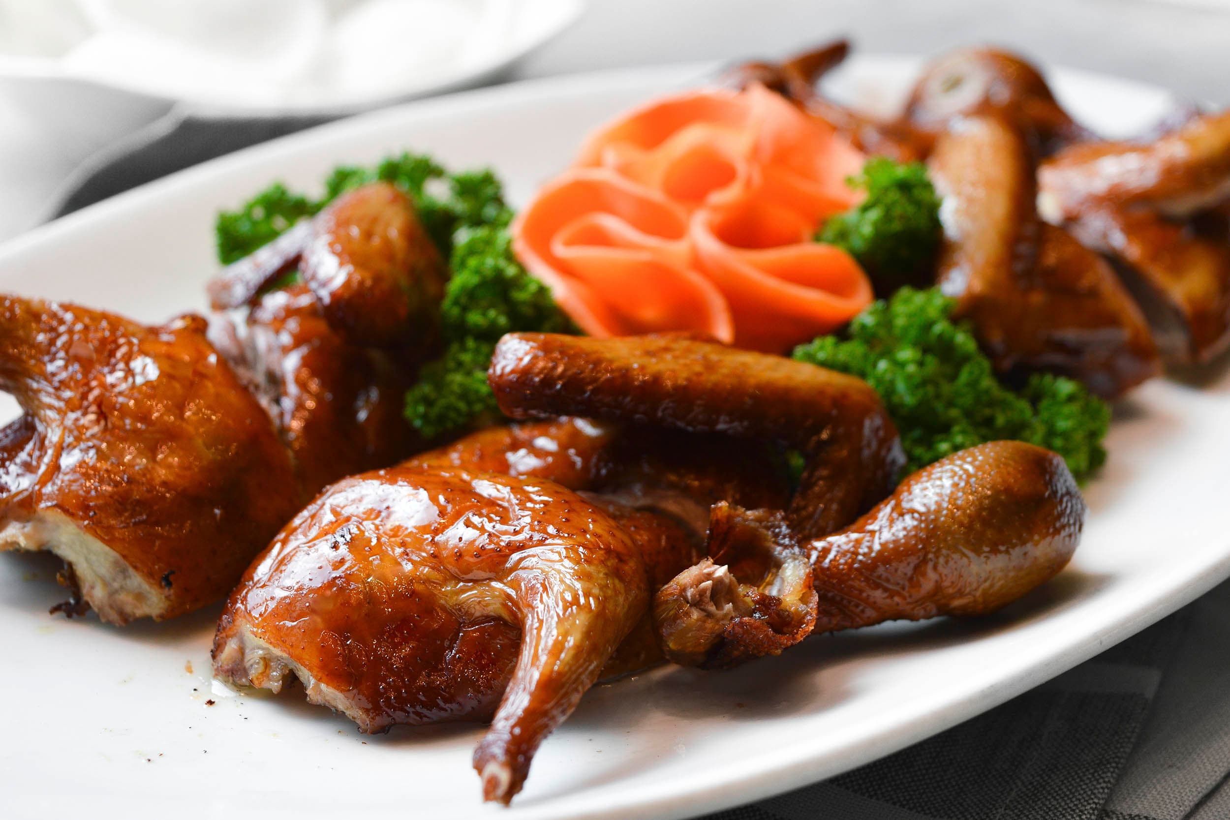 Deep-fried pigeon