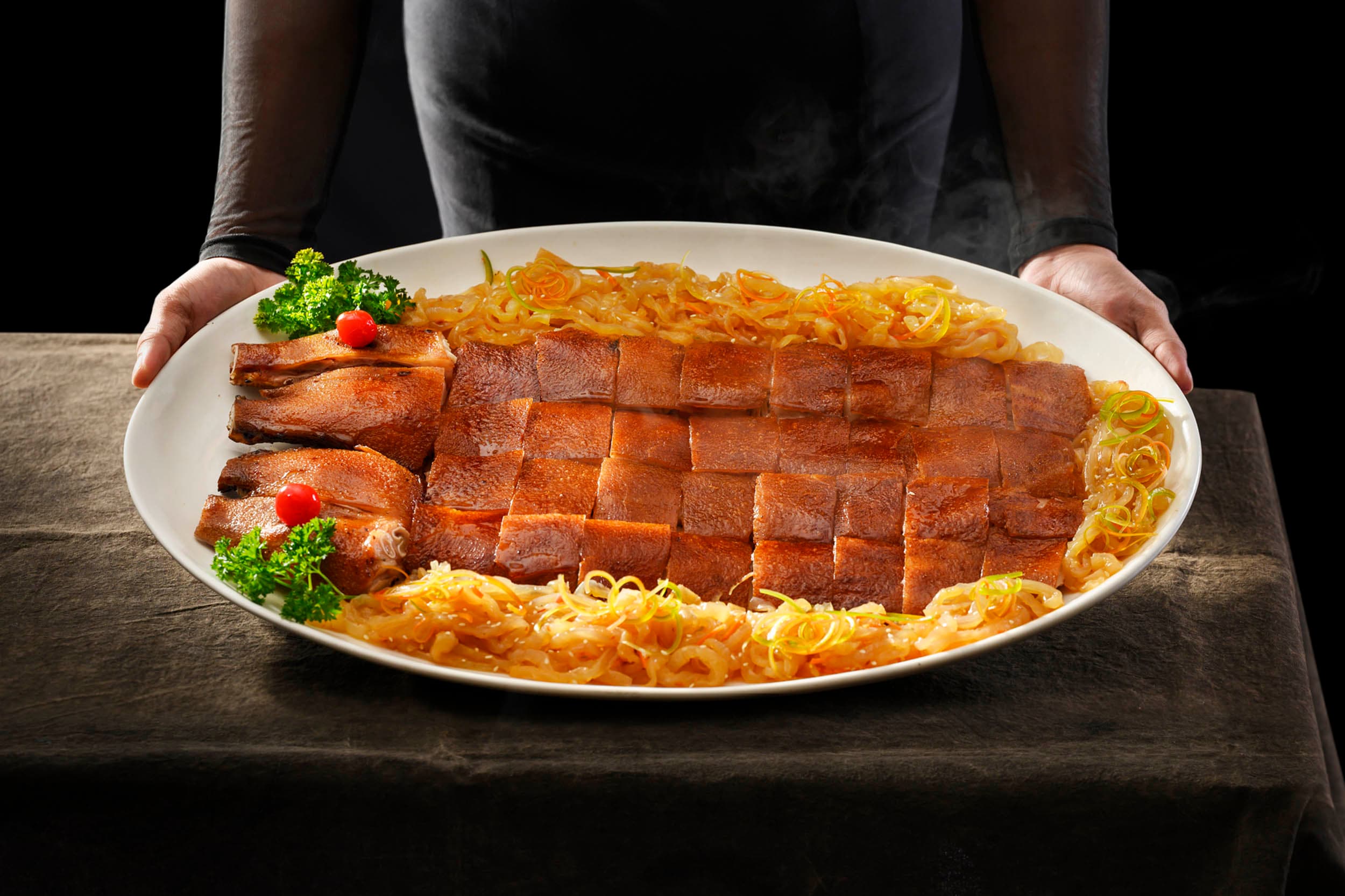 Roasted suckling pig