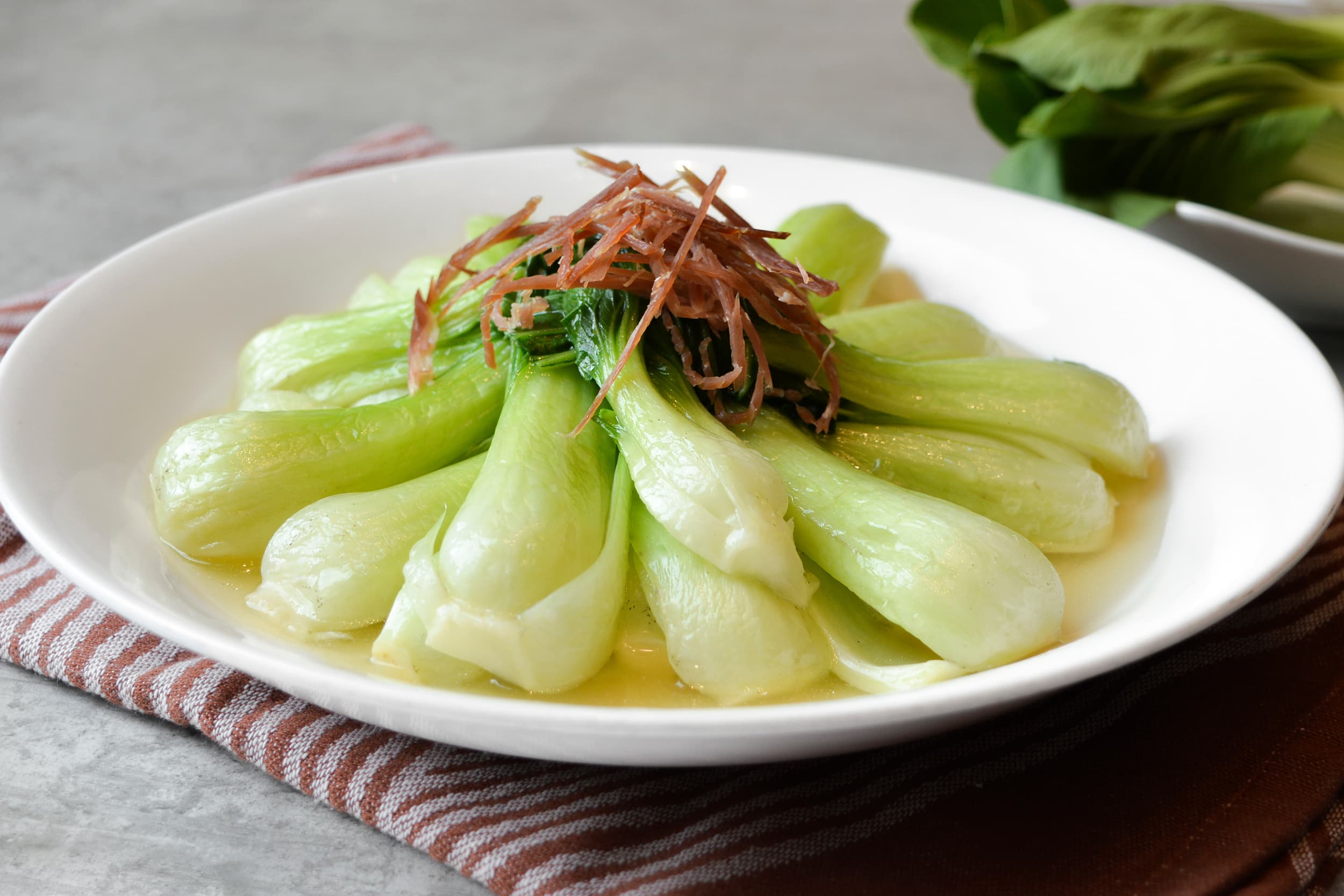 Seasonal vegetables in XIÙ's broth