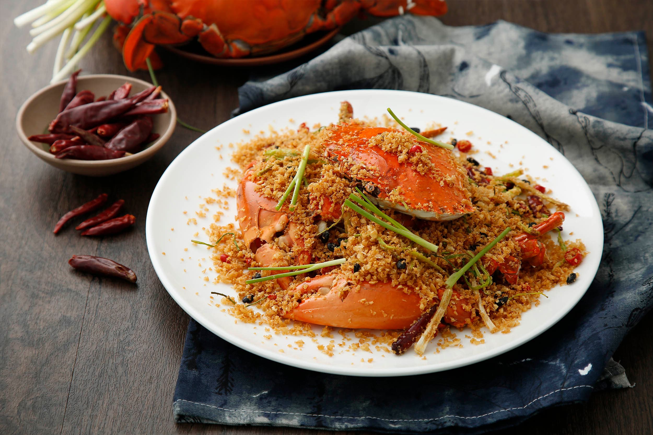 Wok-fried Crab, Typhoon Shelter Style
